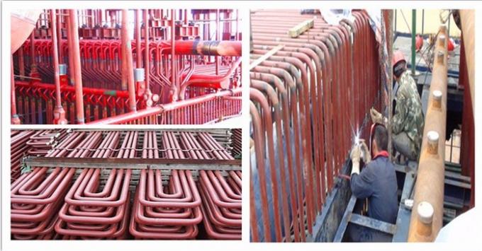 resistenze riscaldante eccellenti del vapore dell'unità 30MW, surriscaldatore convettivo in caldaia una volta da parte a parte