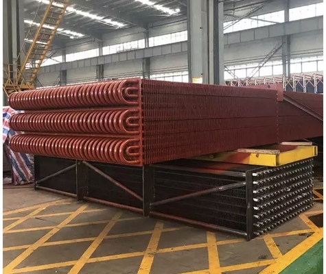 1000ton Hot Water Boiler Stack Economizer Tubes Anti Corrosion ASME Standard
